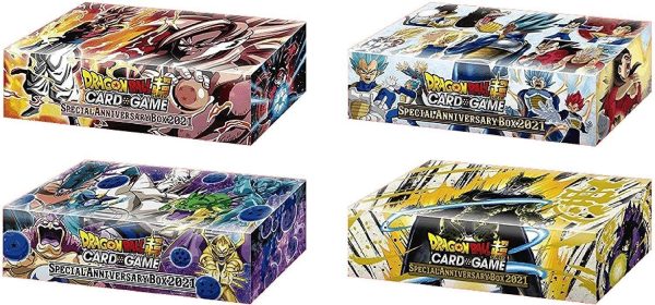 Dragonball Z SCG Special Anniversary Box 2021 - Art Set (4 Boxen) Pokemart.be