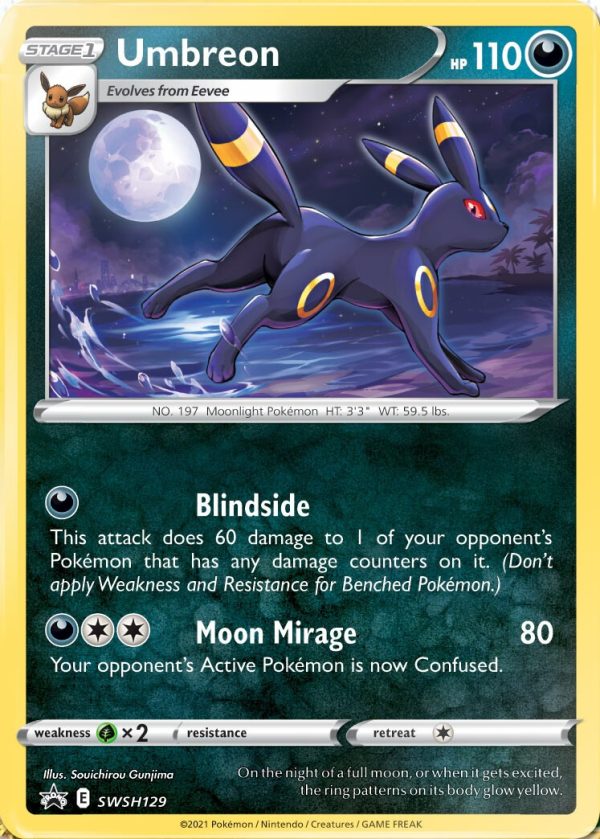 Umbreon Promo-Karte pokemart.ie