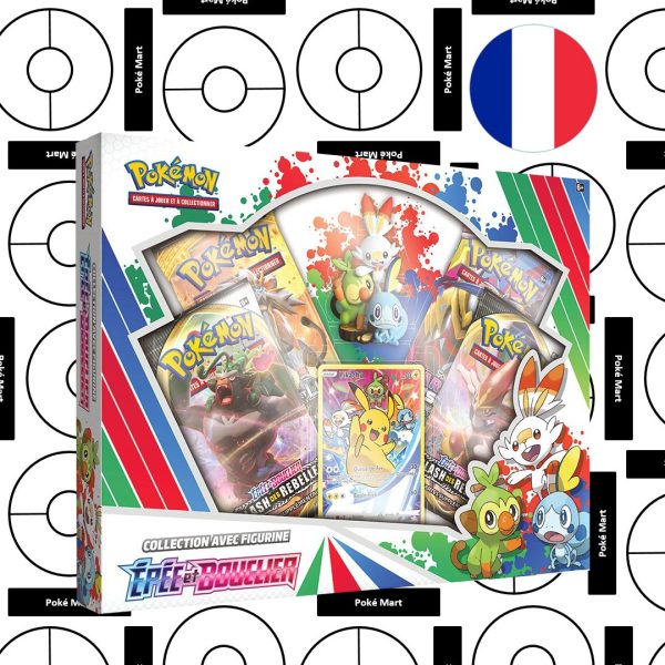 Coffret Pokémon Degen und Bouclier Sammlung mit Figur - FR