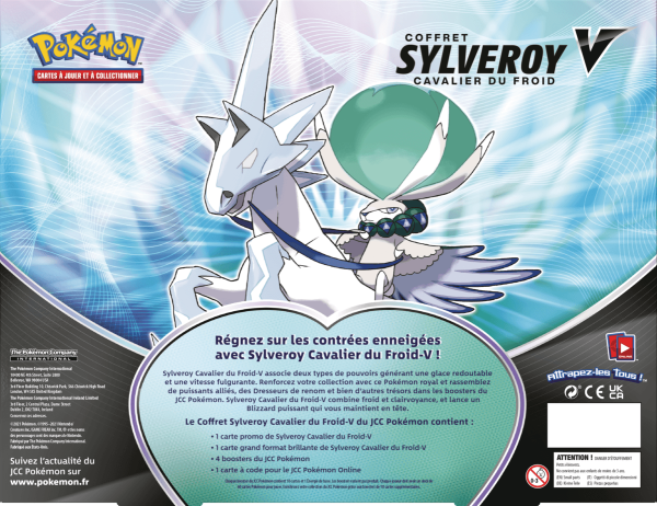 Coffret Sylveroy Cavalier du froid arrière pokemart.be