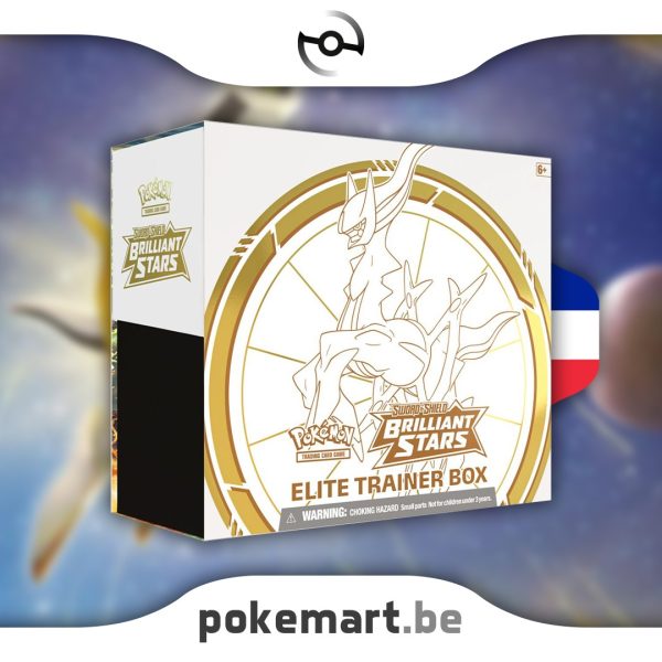 Kartes Pokémon Stars Étincelantes dresseur d'élite ETB Pokemart.be