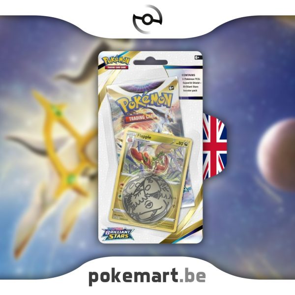 Pokémon Glänzende Sterne checklane blister Flapple pokemart.be