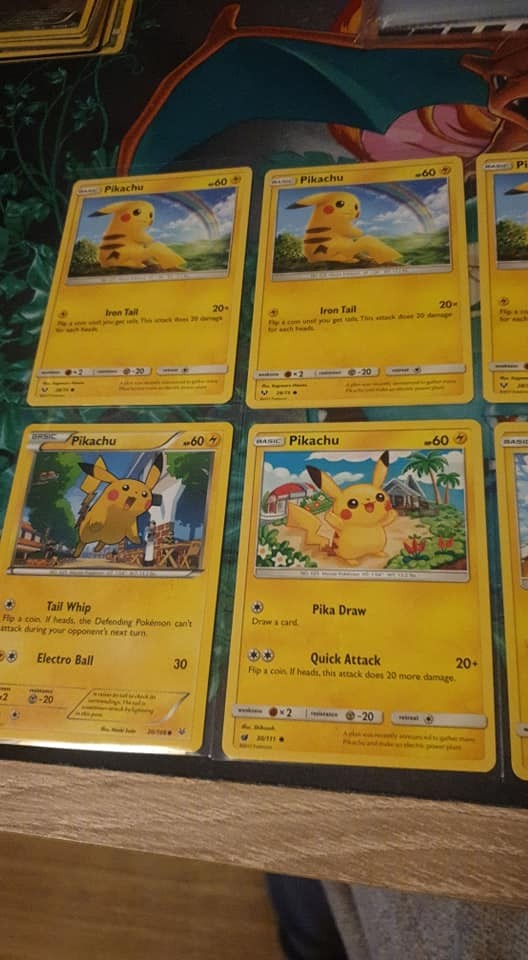 Pikachu Pokemon Karten Teil 3