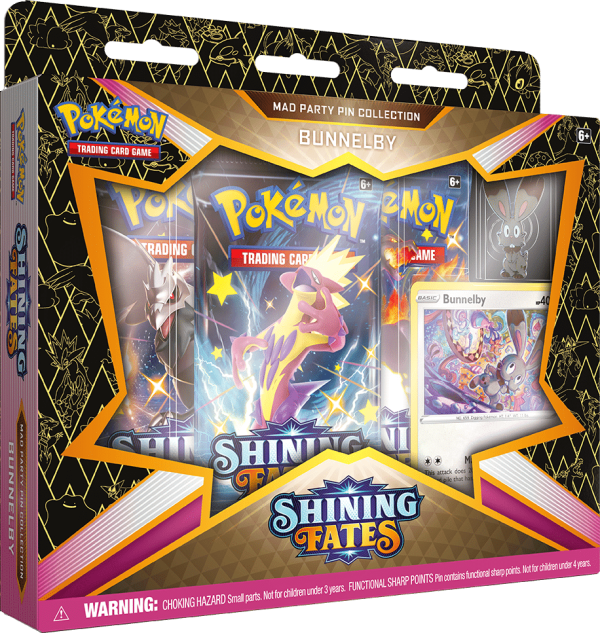 Shining Fates Pin Kollektion Bunnelby