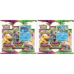 Vivid Voltage 3er-Blisterpackung mit 2 Stück (Vaporeon & Sobble)