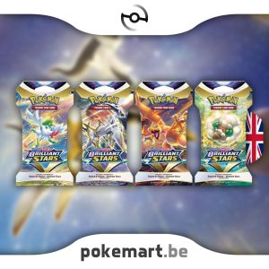 Brillantsterne gesleevte Booster pokemart.be