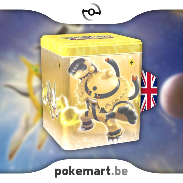 Pokémon Stapelbare Dose Schnelles Pokemart vom Typ Blitz