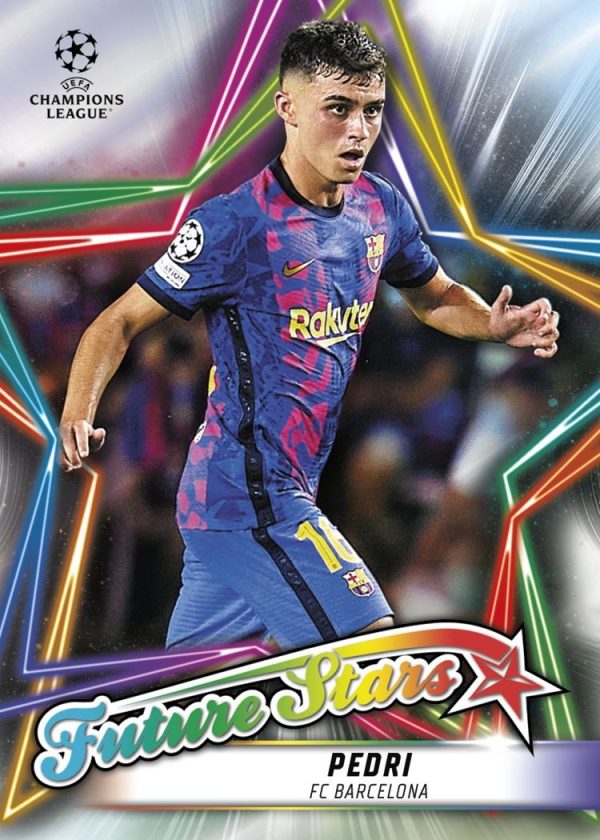 Topps Champions league chrome hobby box 2021-2022 future stars pokemart