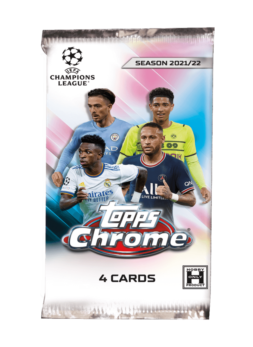 Topps Chrome 202122 UEFA Champions League Hobby box