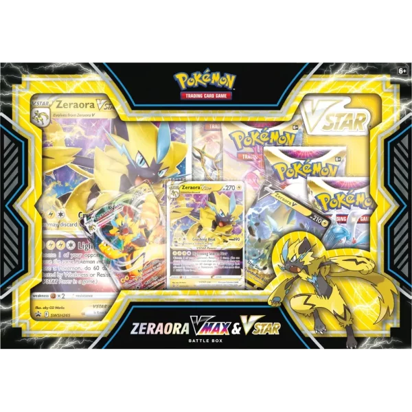 Zeraora vmax & vstar battle box pokemart