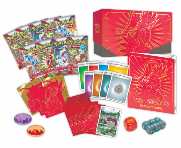 Pokémon Écarlate et Violet Coffret Dresseur D'Élite Koraidon contenu pokemart