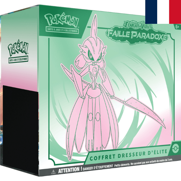 Pokémon écarlate et violet EV04 Faille Paradoxe Coffret Dresseur d'élite Garde-de-Fer Pokemart