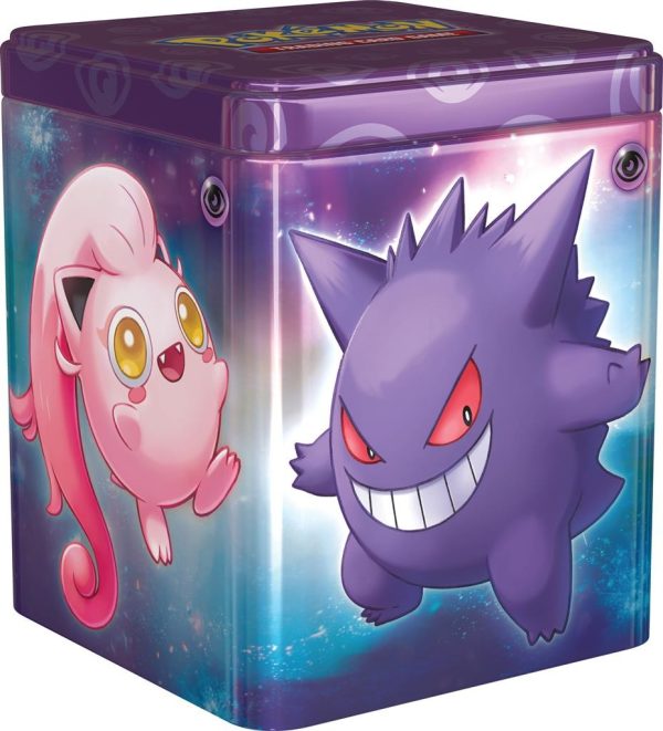 Pokemon stacking tin 2024 gengar Psychic pokemart