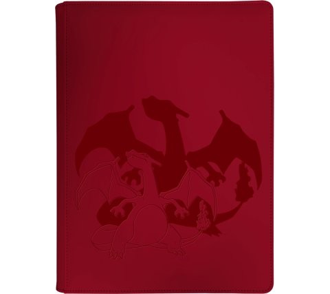 Ultra Pro Charizard 9 pocket premium binder front Pokemart