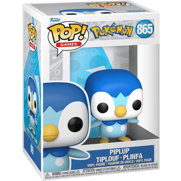 Funko - Piplup Tiplouf Plinfa 865 - Pokemart.be