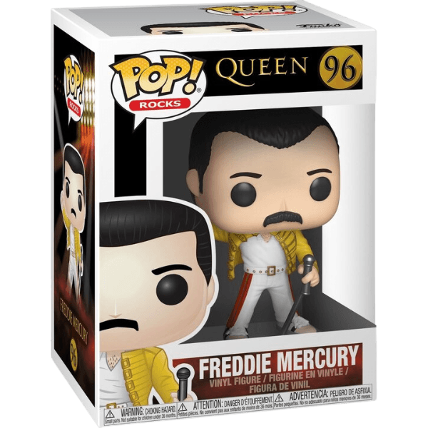 Funko!
Pop!  Ikone!
Queen Freddie Mercury 96 Pokemart