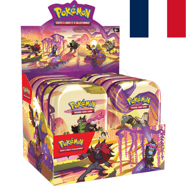 Pokemon EV 6.5 fable nébuleuse mini tin display FR