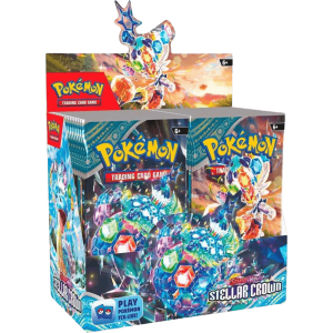 Pokemon TCG - Scharlachrot und Violett 7- Stellarkrone Booster Box Pokemart