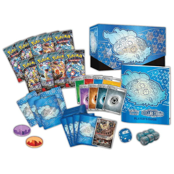 Pokemon TCG - Scharlach und Violett 7- Stellarkrone Inhalt ETB Pokemart