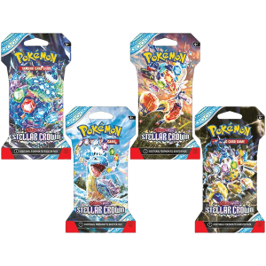 Pokemon TCG - Scharlachrot und Violett 7 - Stellar Krone Sleeved Booster Pokemart