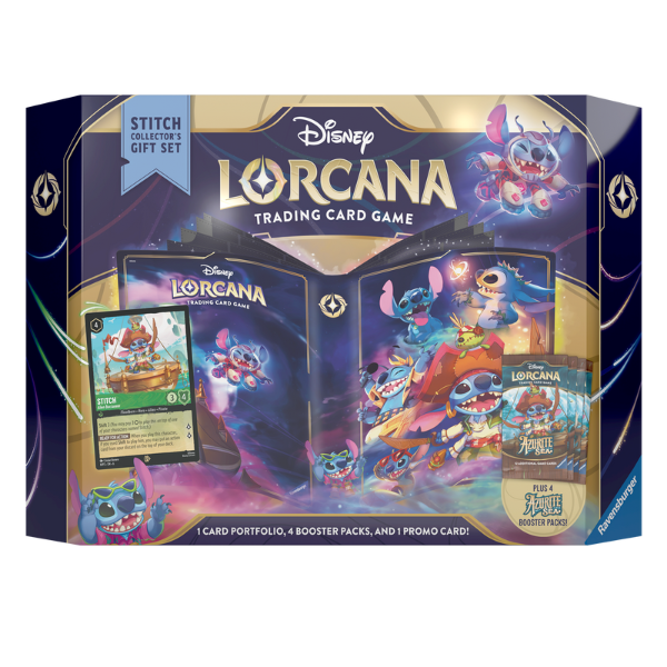 Disney Lorcana Azurite Sea Stitch Collector's Gift Set Pokemart